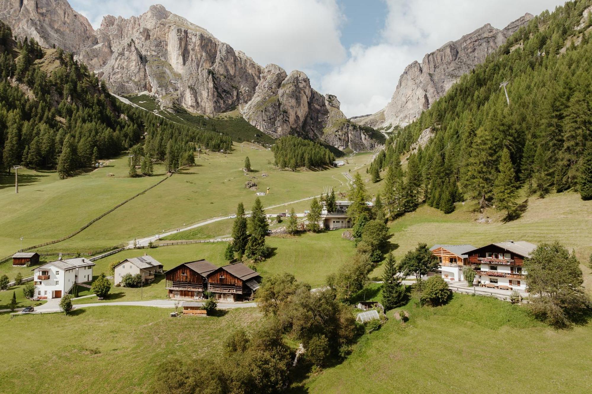 Chalet Laerchenhof Colfosco Buitenkant foto