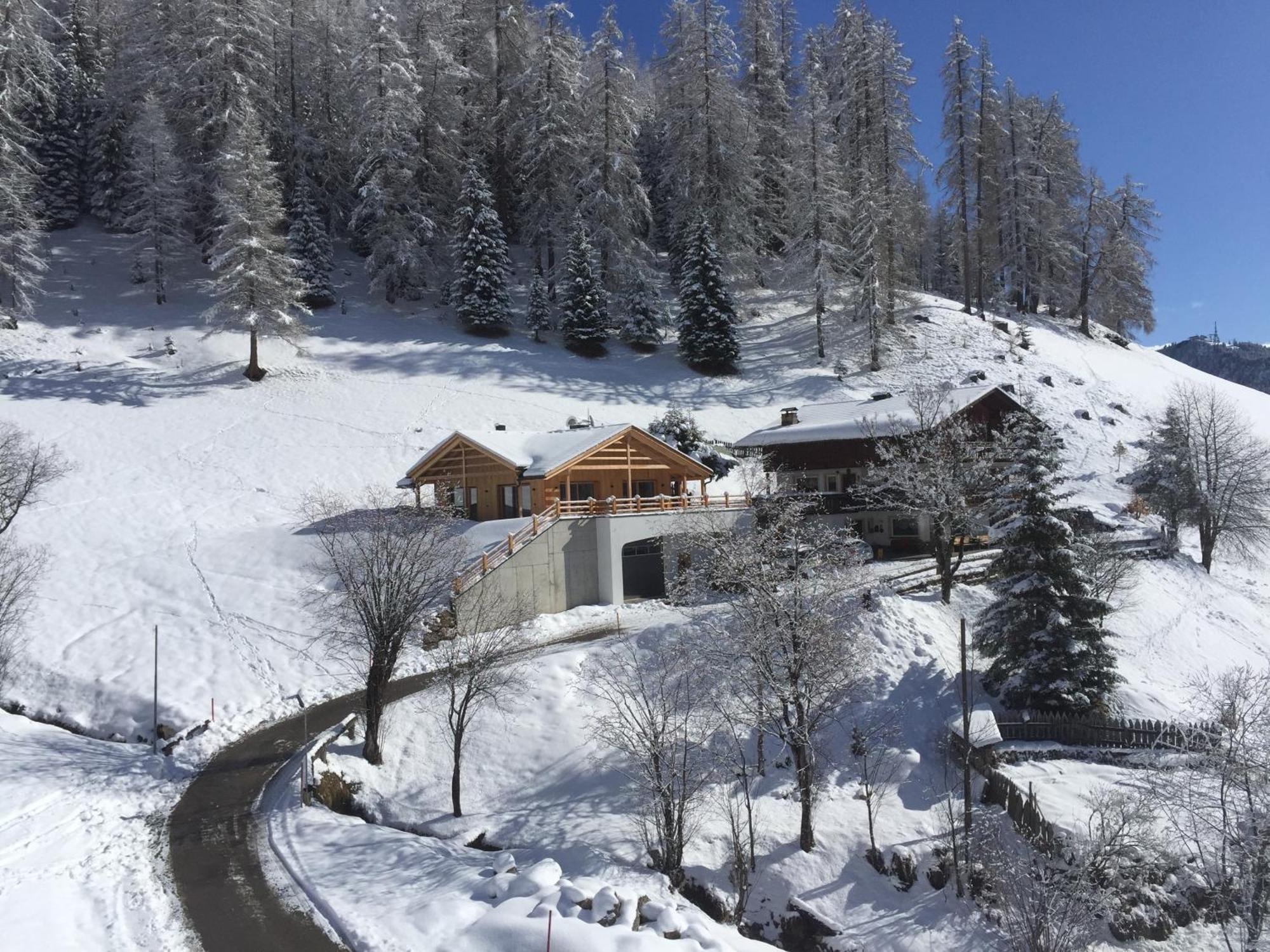 Chalet Laerchenhof Colfosco Buitenkant foto