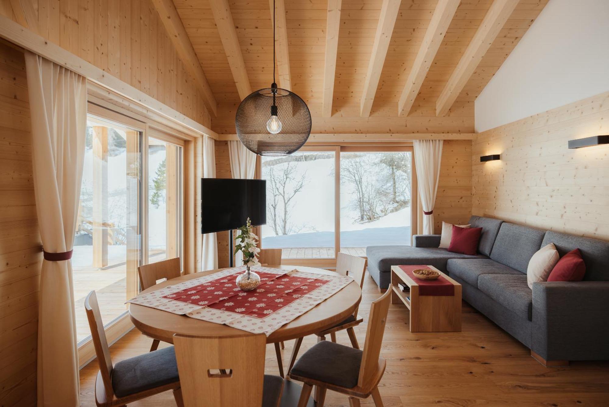 Chalet Laerchenhof Colfosco Buitenkant foto