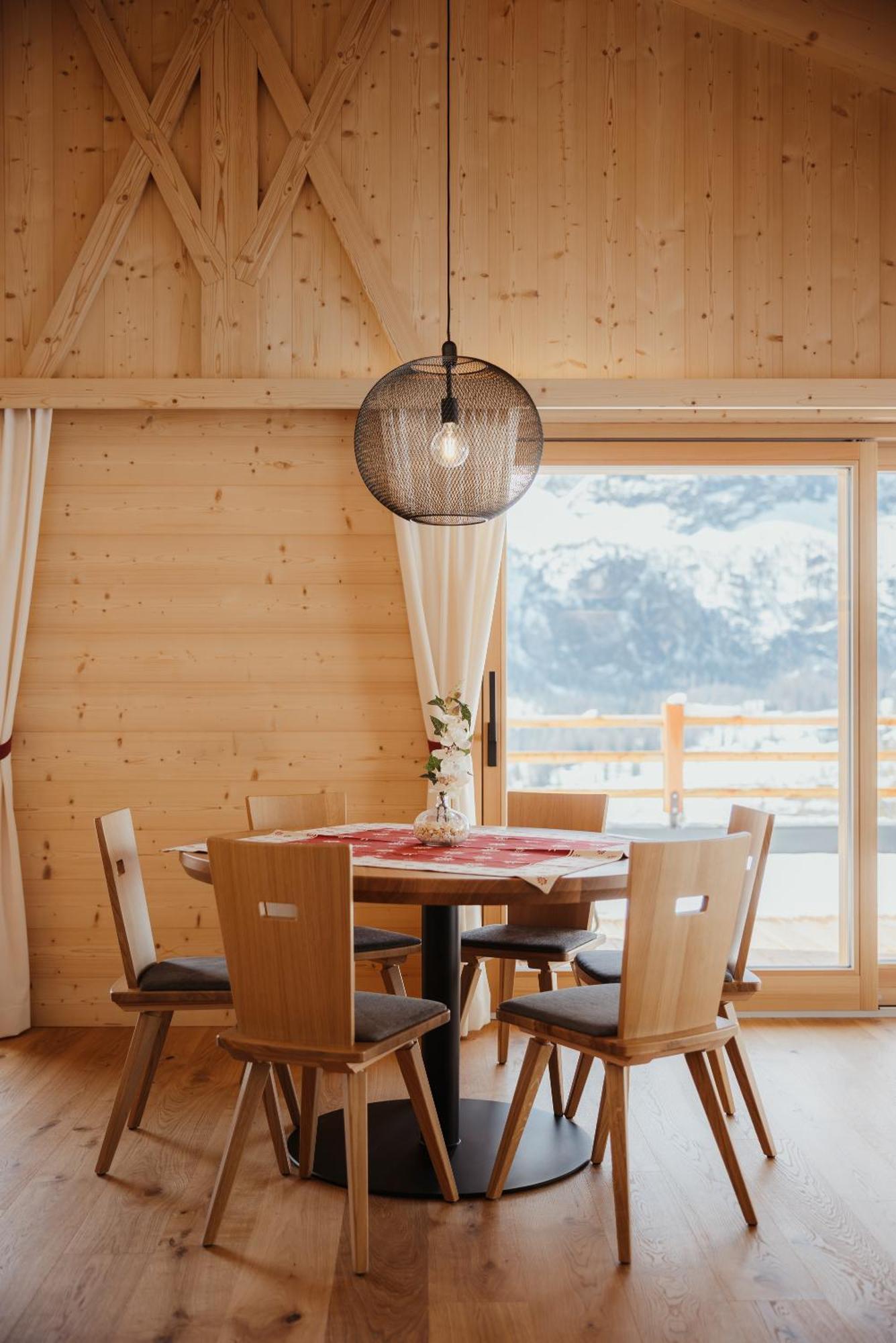 Chalet Laerchenhof Colfosco Buitenkant foto